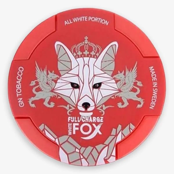 White Fox Nicotine Pouch Made in Sweden (10 in 1 ROLLS)