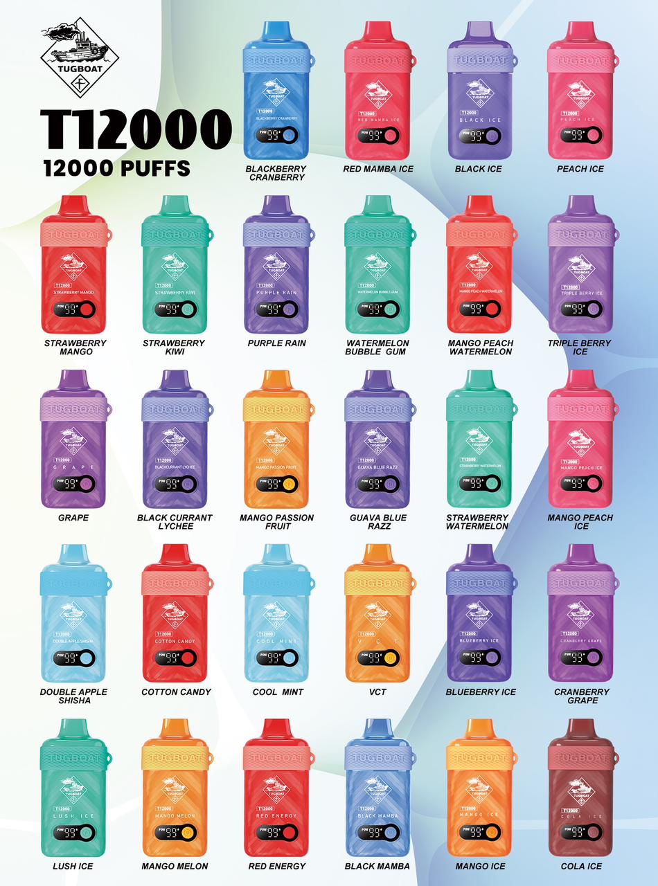 Tugboat T12000 Disposable Vape