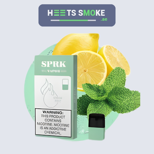Sprk Vape Lemon Mint Pods In Dubai